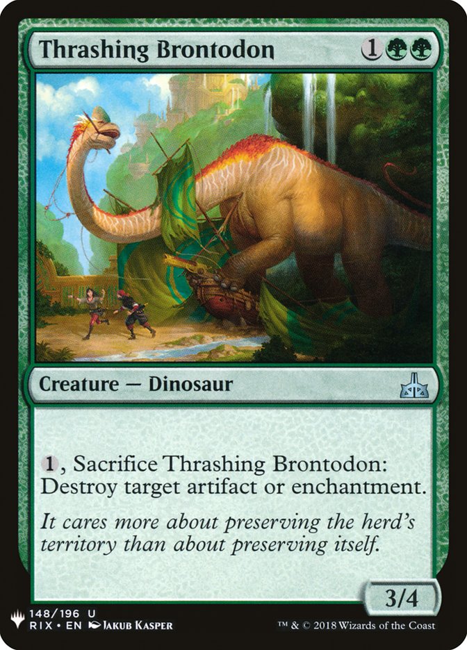 Thrashing Brontodon [Mystery Booster] | Sanctuary Gaming