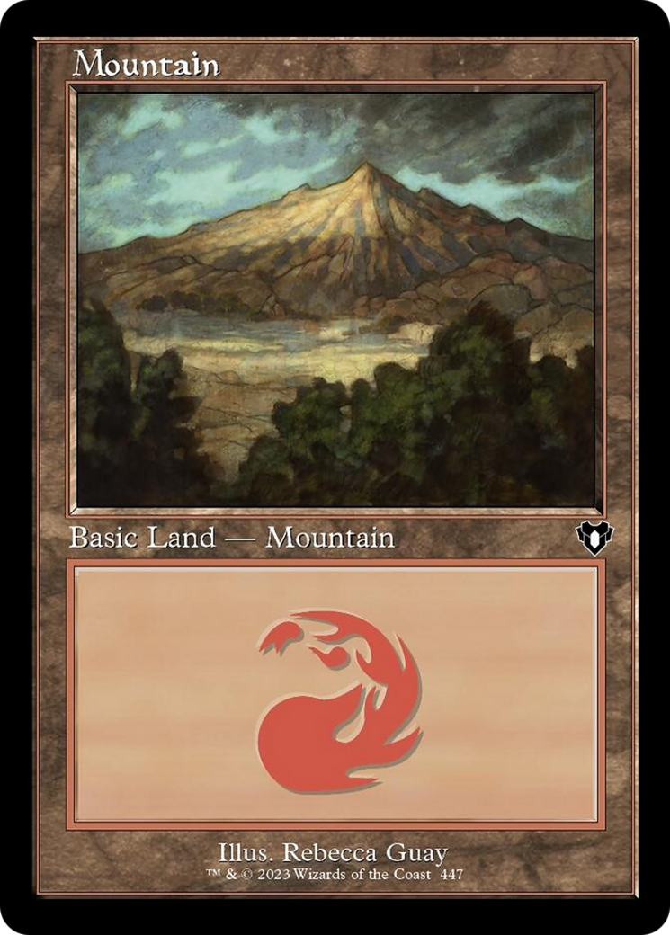 Mountain (447) (Retro) [Commander Masters] | Sanctuary Gaming