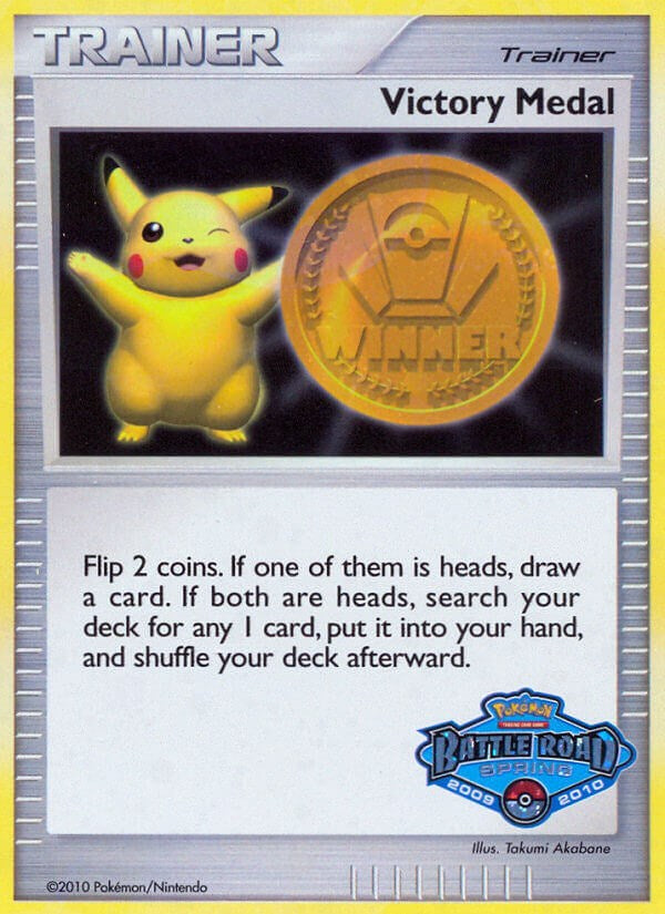 Victory Medal (2009-2010) (Battle Road Spring) [League & Championship Cards] | Sanctuary Gaming