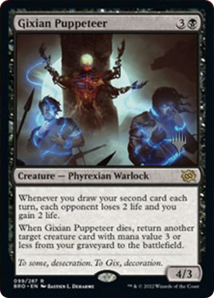Gixian Puppeteer (Promo Pack) [The Brothers' War Promos] | Sanctuary Gaming