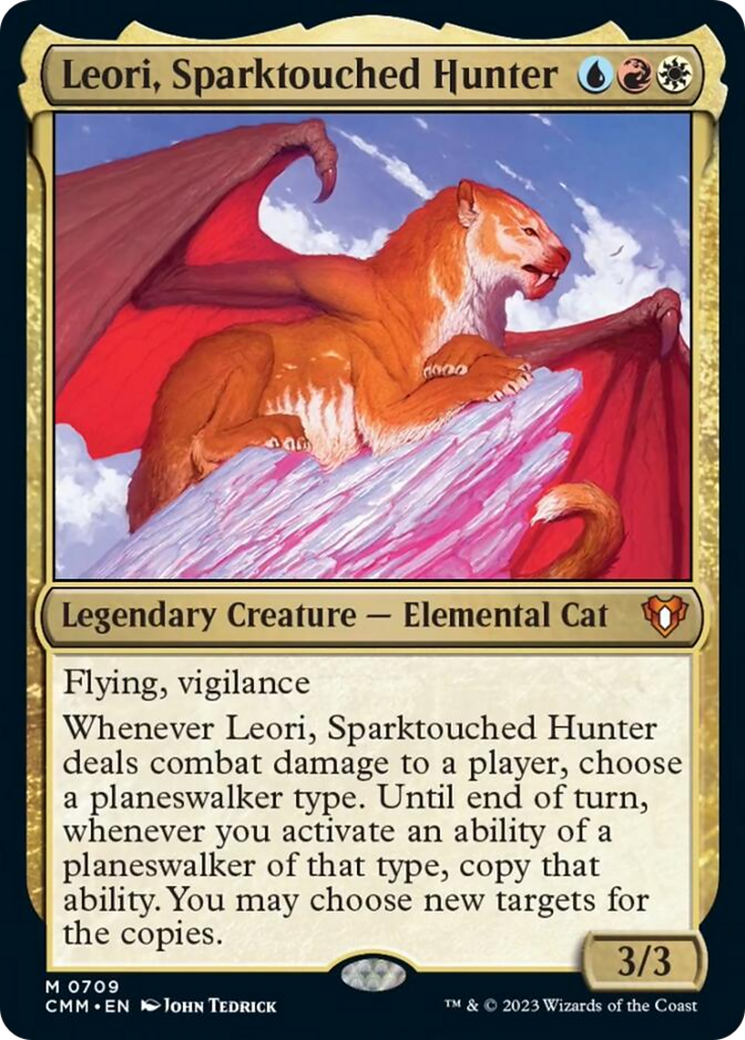 Leori, Sparktouched Hunter [Commander Masters] | Sanctuary Gaming