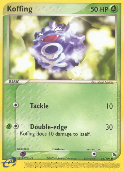 Koffing (54/109) [EX: Ruby & Sapphire] | Sanctuary Gaming