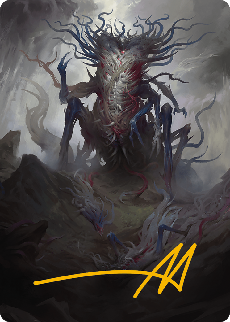 Azlask, the Swelling Scourge Art Card (Gold-Stamped Signature) [Modern Horizons 3 Art Series] | Sanctuary Gaming
