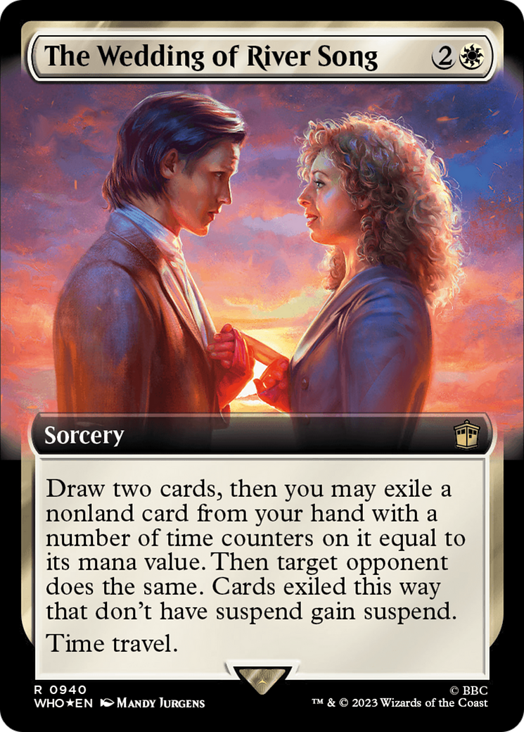 The Wedding of River Song (Extended Art) (Surge Foil) [Doctor Who] | Sanctuary Gaming