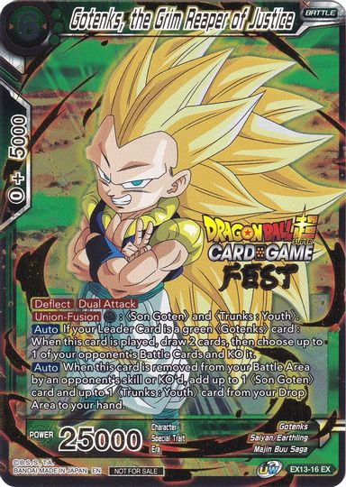 Gotenks, the Grim Reaper of Justice (Card Game Fest 2022) (EX13-16) [Tournament Promotion Cards] | Sanctuary Gaming