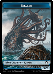 Kraken // Energy Reserve Double-Sided Token [Modern Horizons 3 Tokens] | Sanctuary Gaming