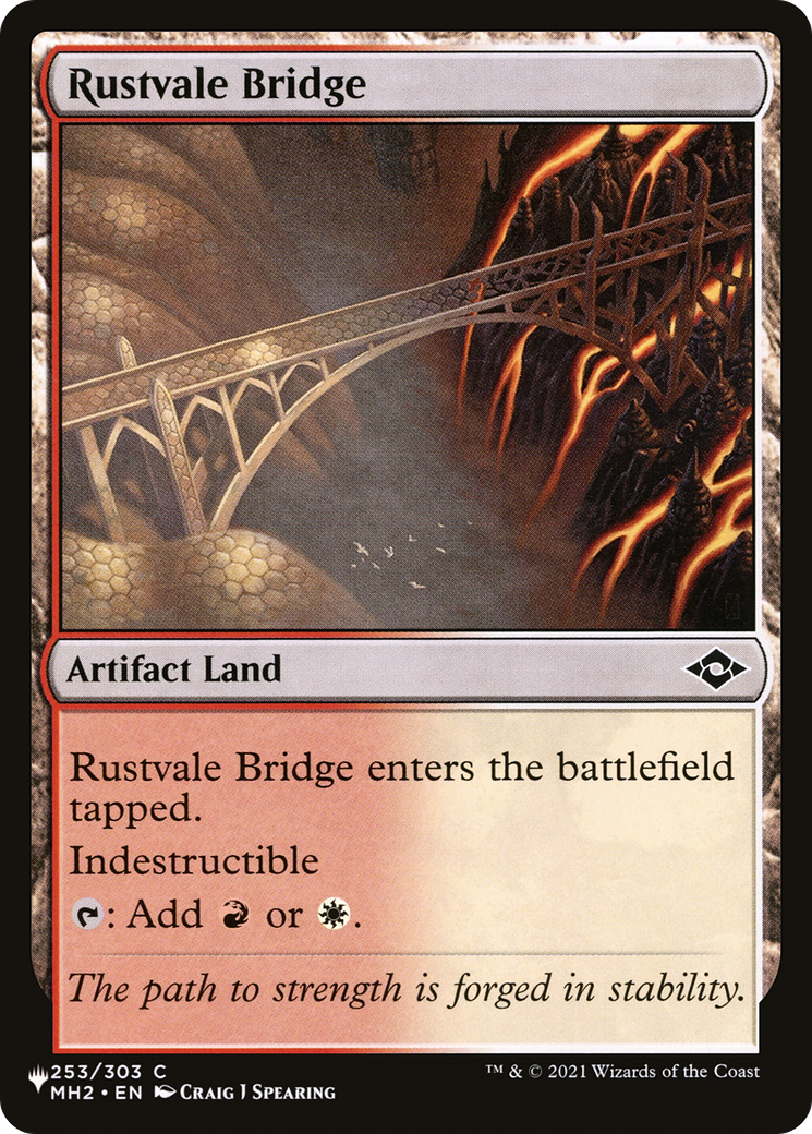 Rustvale Bridge [The List Reprints] | Sanctuary Gaming