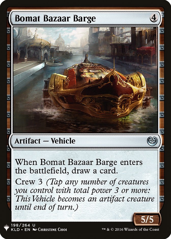 Bomat Bazaar Barge [Mystery Booster] | Sanctuary Gaming