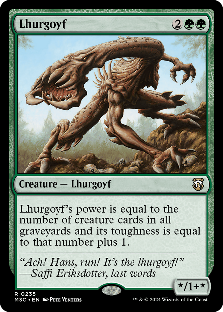 Lhurgoyf [Modern Horizons 3 Commander] | Sanctuary Gaming
