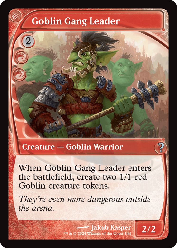 Goblin Gang Leader (Future Sight) [Mystery Booster 2] | Sanctuary Gaming