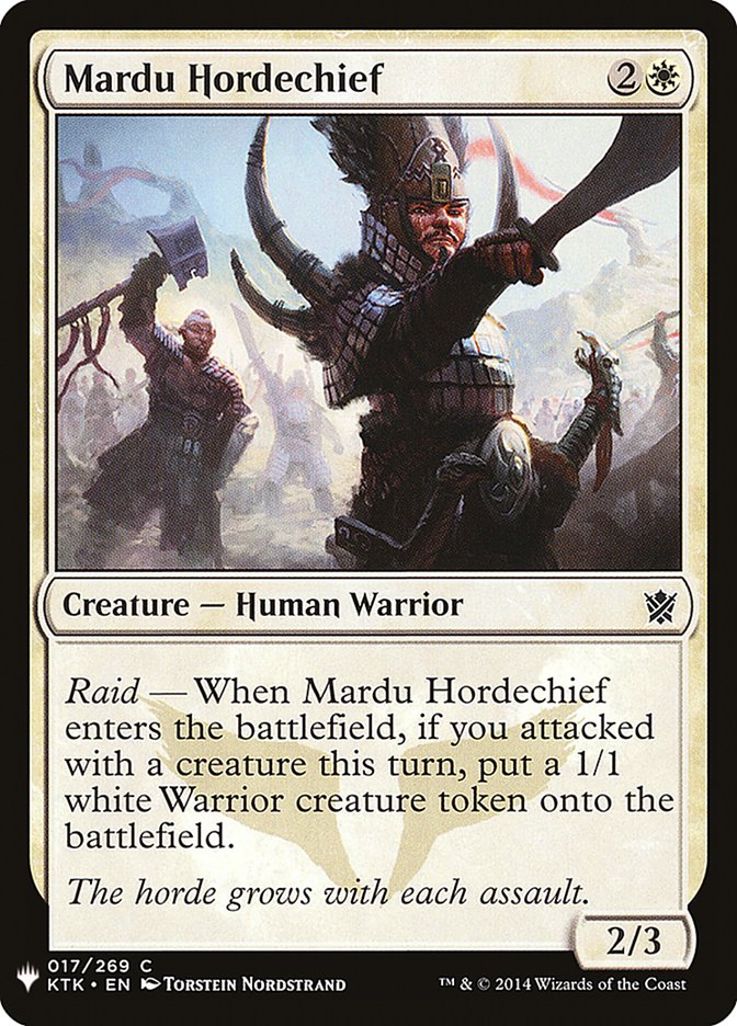 Mardu Hordechief [Mystery Booster] | Sanctuary Gaming