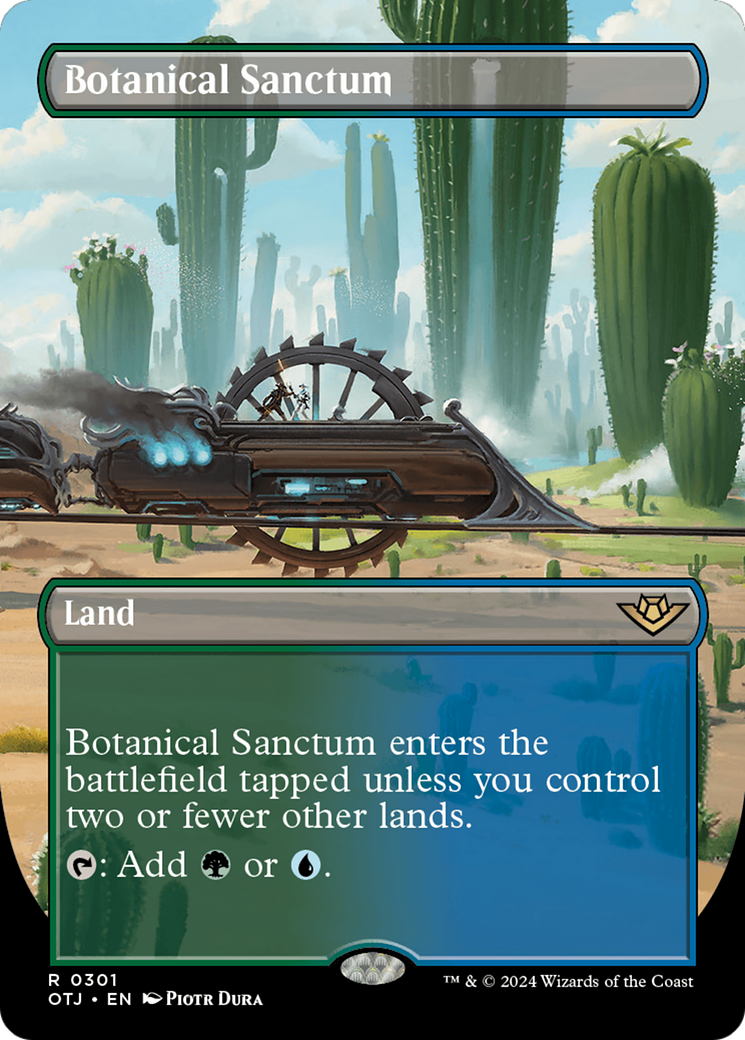 Botanical Sanctum (Borderless) [Outlaws of Thunder Junction] | Sanctuary Gaming
