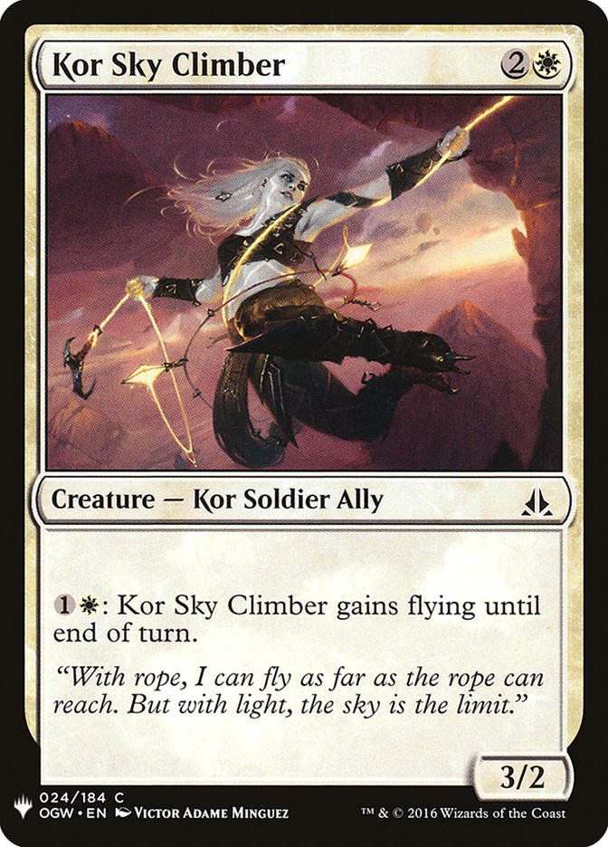Kor Sky Climber [Mystery Booster] | Sanctuary Gaming