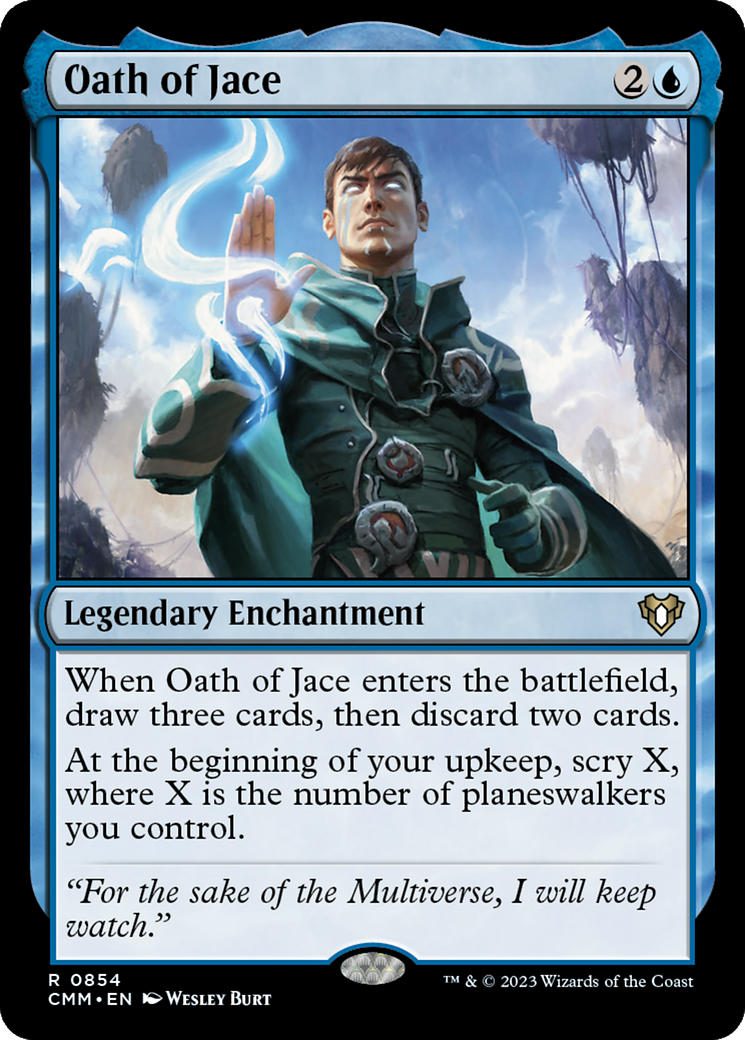 Oath of Jace [Commander Masters] | Sanctuary Gaming