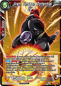 Jiren, Unseen Potential (P-316) [Tournament Promotion Cards] | Sanctuary Gaming