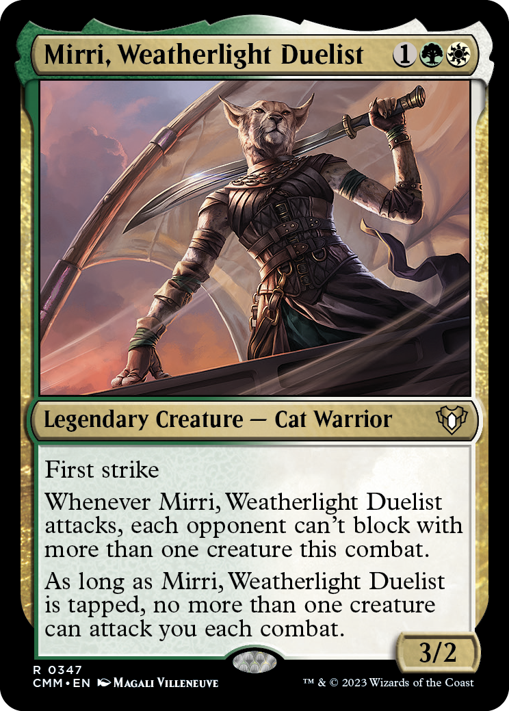 Mirri, Weatherlight Duelist [Commander Masters] | Sanctuary Gaming