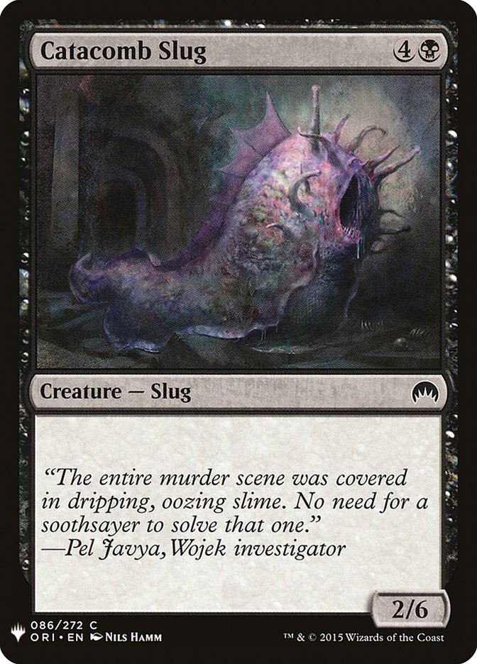 Catacomb Slug [Mystery Booster] | Sanctuary Gaming