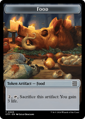 Food // Plot Double-Sided Token [Outlaws of Thunder Junction: Breaking News Tokens] | Sanctuary Gaming