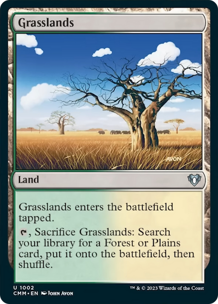 Grasslands [Commander Masters] | Sanctuary Gaming