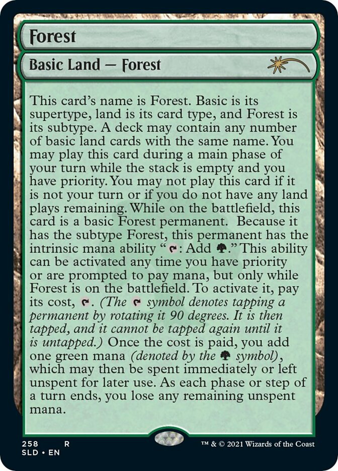 Forest (258) [Secret Lair Drop Series] | Sanctuary Gaming