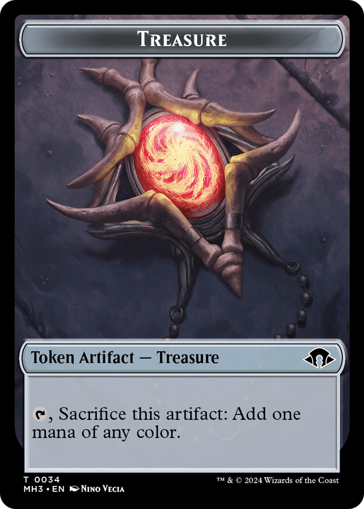 Treasure Token [Modern Horizons 3 Tokens] | Sanctuary Gaming