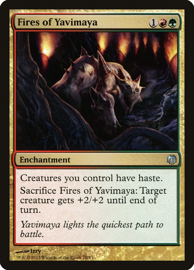 Fires of Yavimaya [Duel Decks: Heroes vs. Monsters] | Sanctuary Gaming