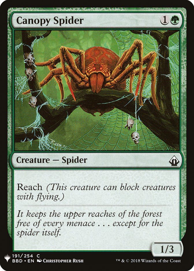 Canopy Spider [Mystery Booster] | Sanctuary Gaming