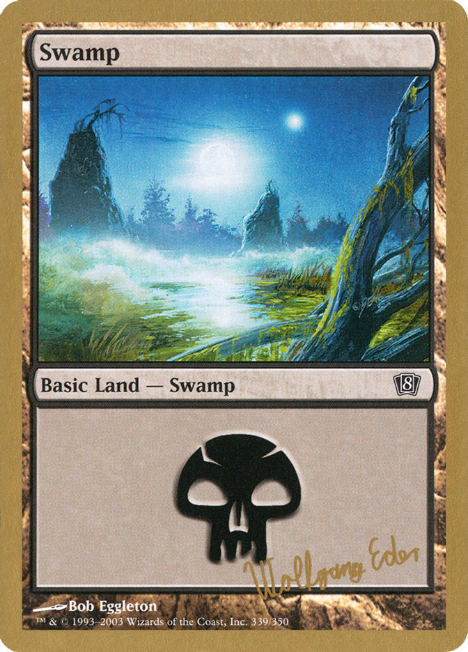 Swamp (we339) (Wolfgang Eder) [World Championship Decks 2003] | Sanctuary Gaming