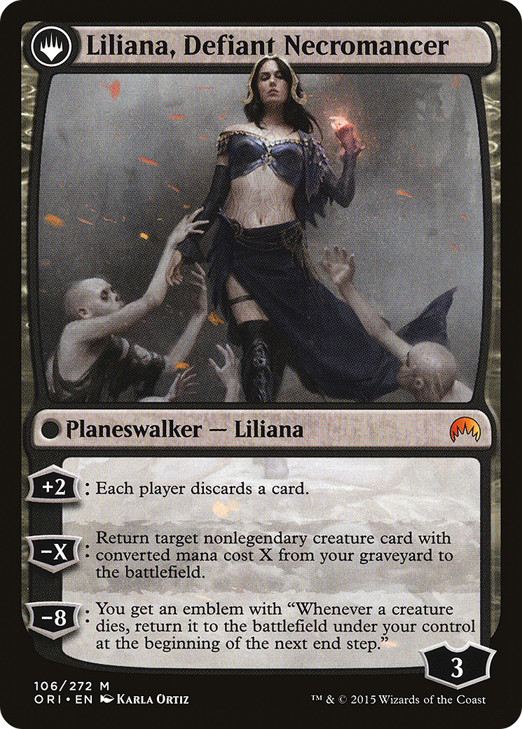 Liliana, Heretical Healer // Liliana, Defiant Necromancer [Secret Lair: From Cute to Brute] | Sanctuary Gaming