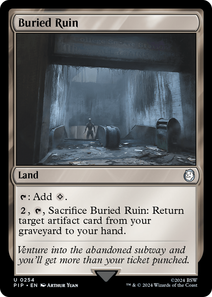 Buried Ruin [Fallout] | Sanctuary Gaming