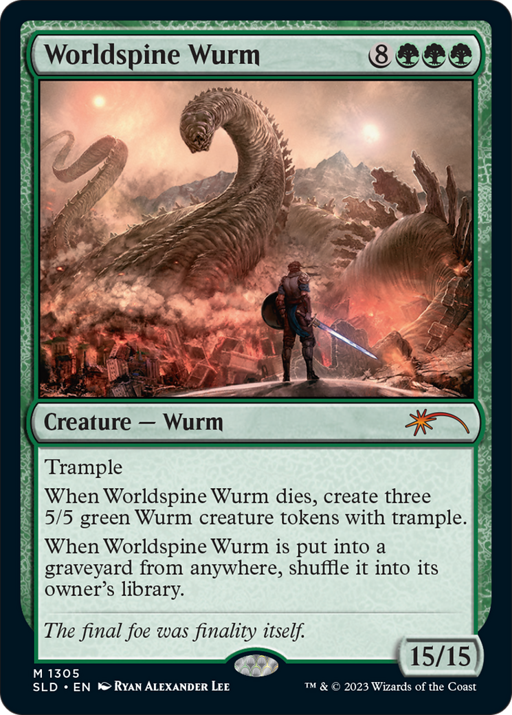 Worldspine Wurm [Secret Lair Drop Series] | Sanctuary Gaming
