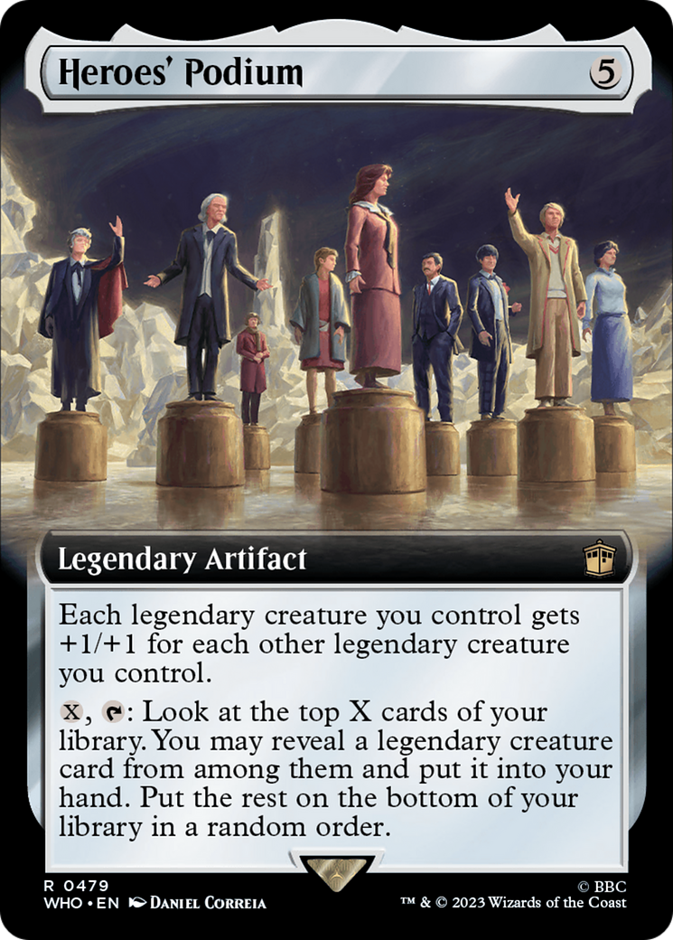 Heroes' Podium (Extended Art) [Doctor Who] | Sanctuary Gaming