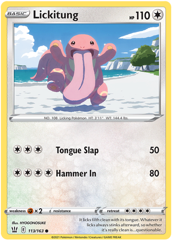 Lickitung (113/163) [Sword & Shield: Battle Styles] | Sanctuary Gaming