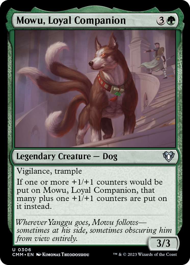 Mowu, Loyal Companion [Commander Masters] | Sanctuary Gaming