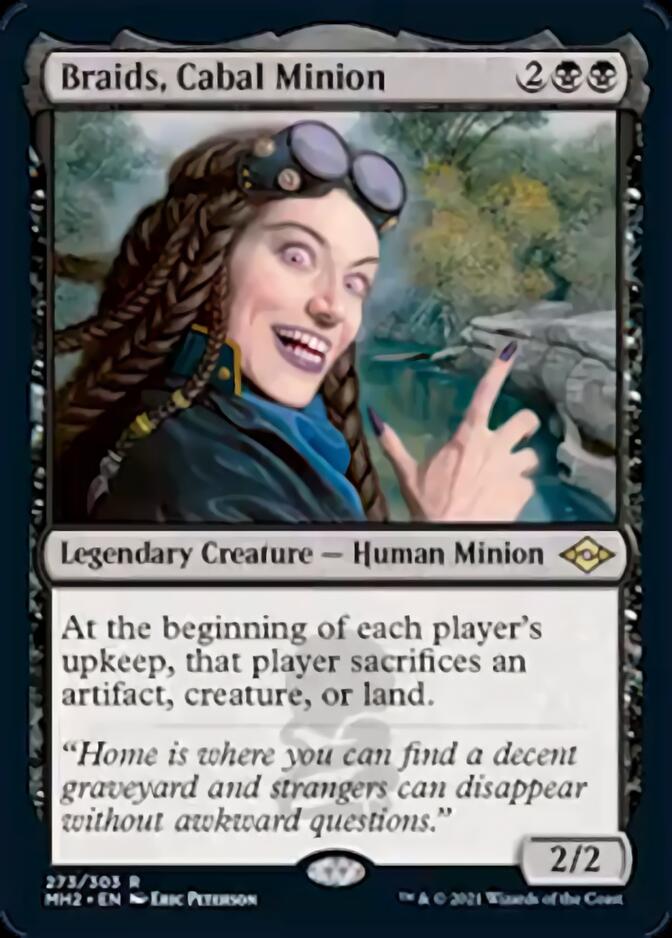 Braids, Cabal Minion (Foil Etched) [Modern Horizons 2] | Sanctuary Gaming