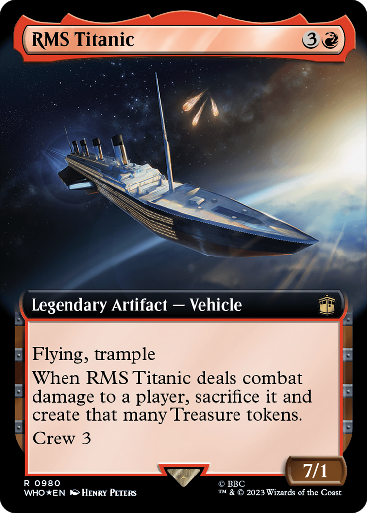 RMS Titanic (Extended Art) (Surge Foil) [Doctor Who] | Sanctuary Gaming