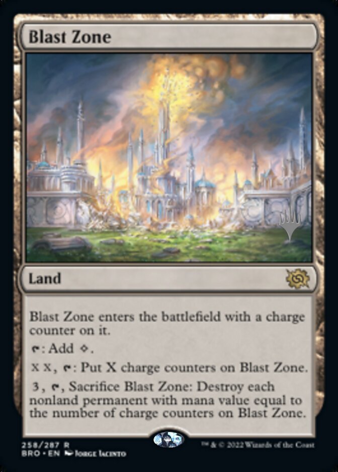 Blast Zone (Promo Pack) [The Brothers' War Promos] | Sanctuary Gaming