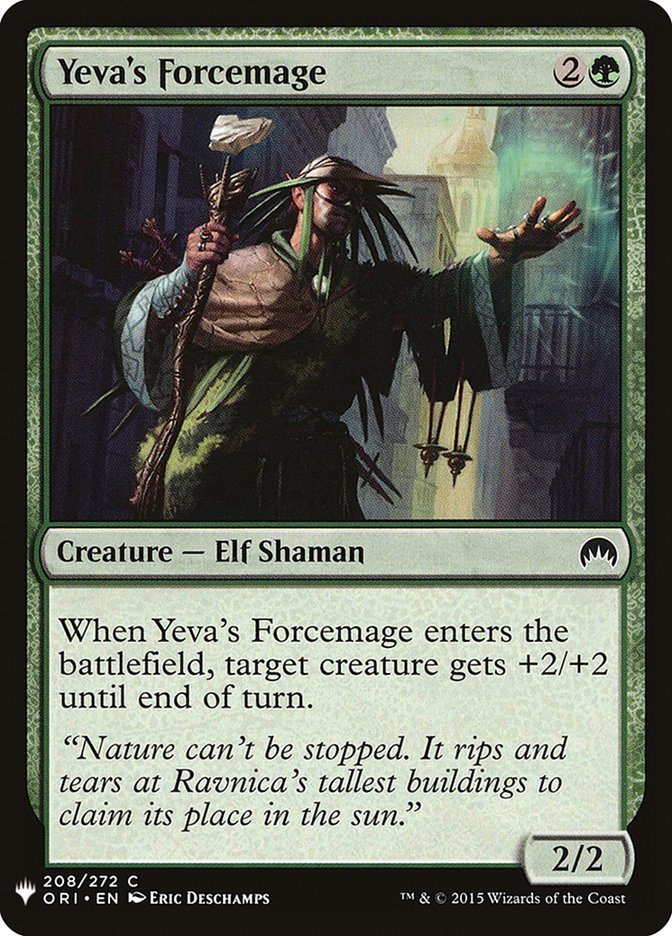 Yeva's Forcemage [Mystery Booster] | Sanctuary Gaming
