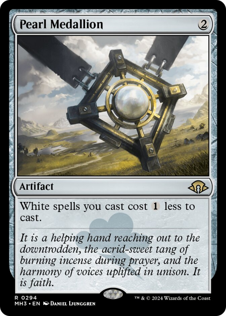 Pearl Medallion [Modern Horizons 3] | Sanctuary Gaming