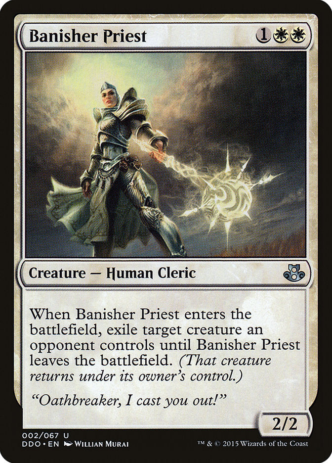 Banisher Priest [Duel Decks: Elspeth vs. Kiora] | Sanctuary Gaming