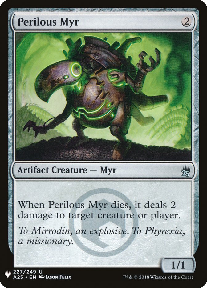 Perilous Myr [Mystery Booster] | Sanctuary Gaming