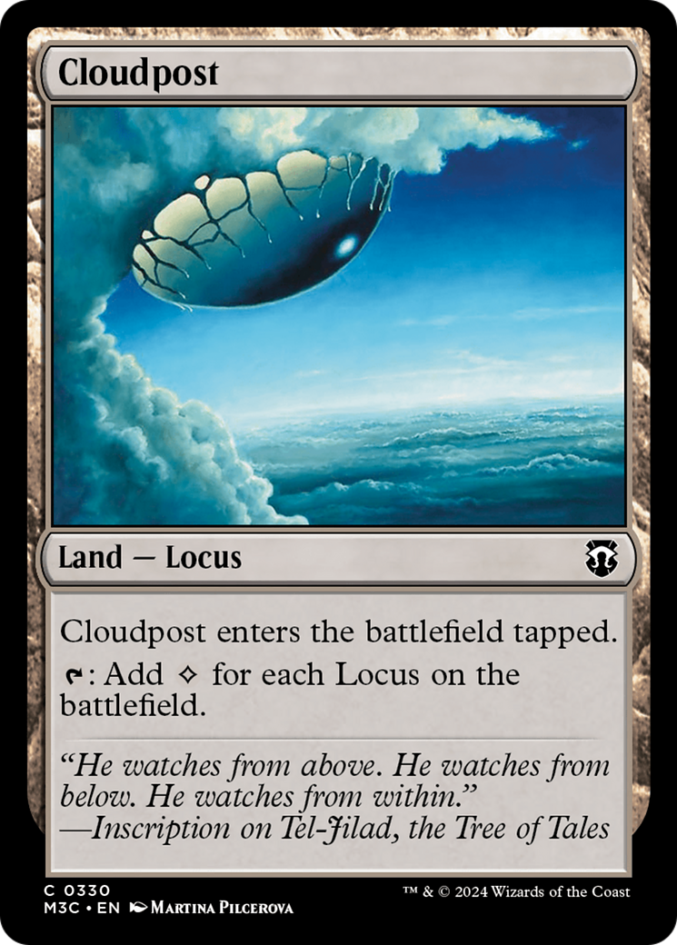 Cloudpost (Ripple Foil) [Modern Horizons 3 Commander] | Sanctuary Gaming