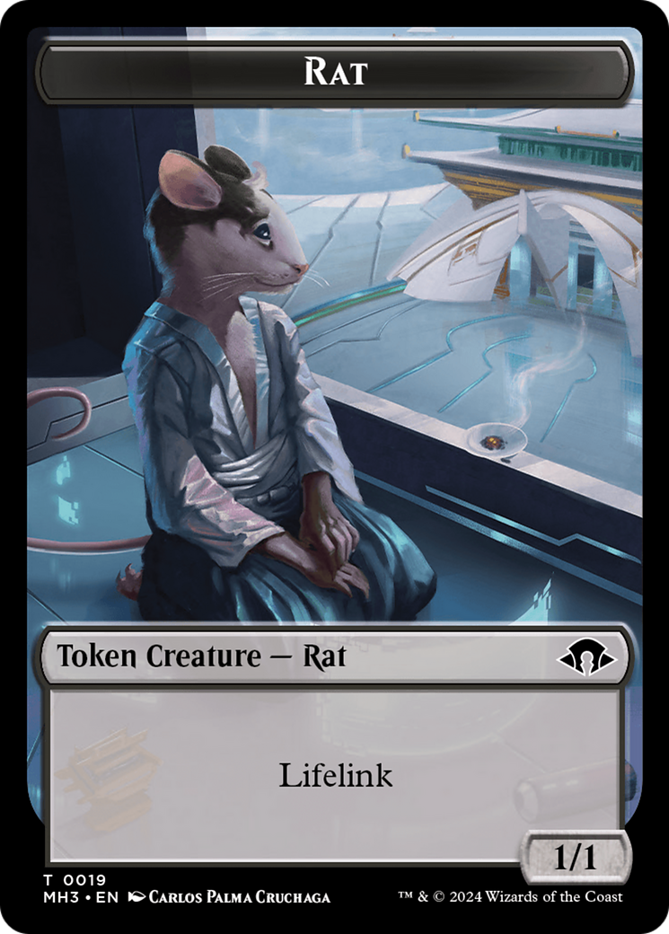 Rat Token [Modern Horizons 3 Tokens] | Sanctuary Gaming