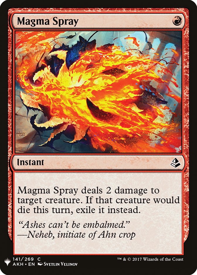 Magma Spray [Mystery Booster] | Sanctuary Gaming