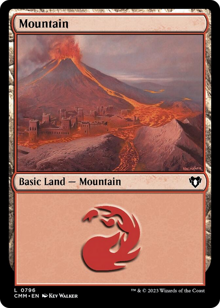 Mountain (796) [Commander Masters] | Sanctuary Gaming