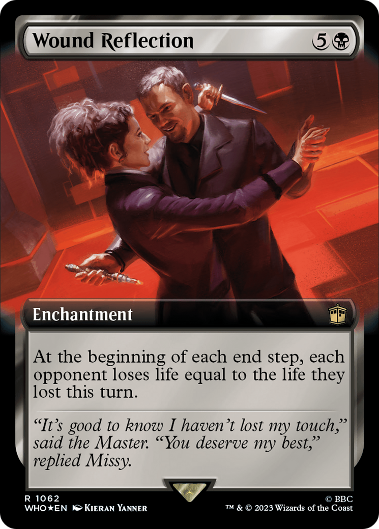 Wound Reflection (Extended Art) (Surge Foil) [Doctor Who] | Sanctuary Gaming