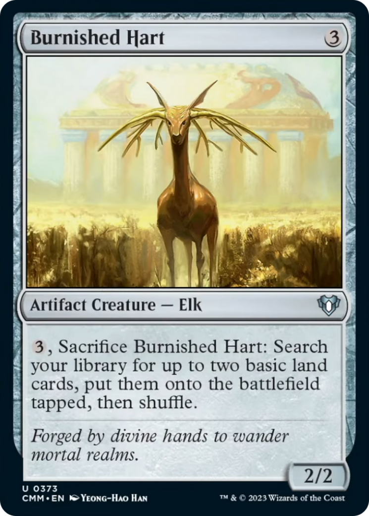 Burnished Hart [Commander Masters] | Sanctuary Gaming