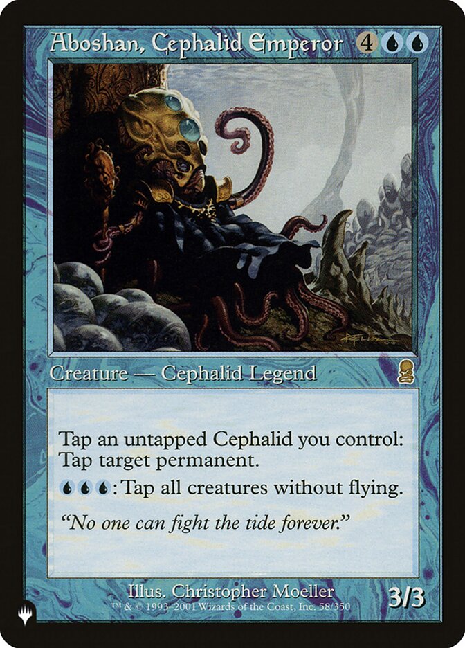 Aboshan, Cephalid Emperor [The List] | Sanctuary Gaming