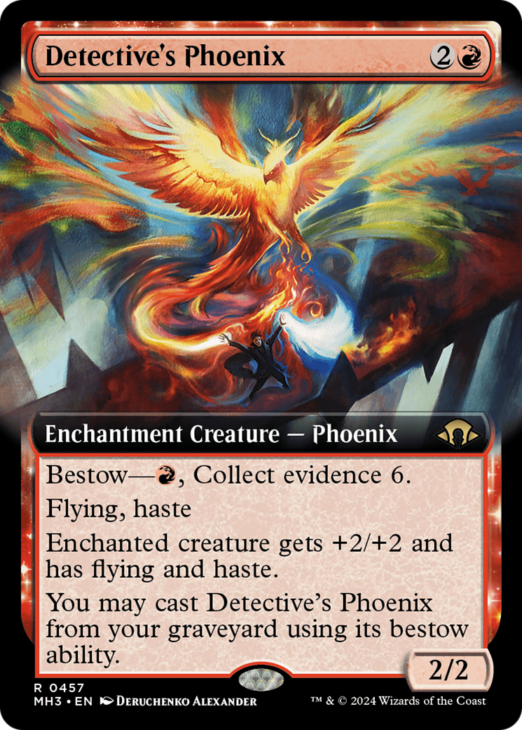 Detective's Phoenix (Extended Art) [Modern Horizons 3] | Sanctuary Gaming