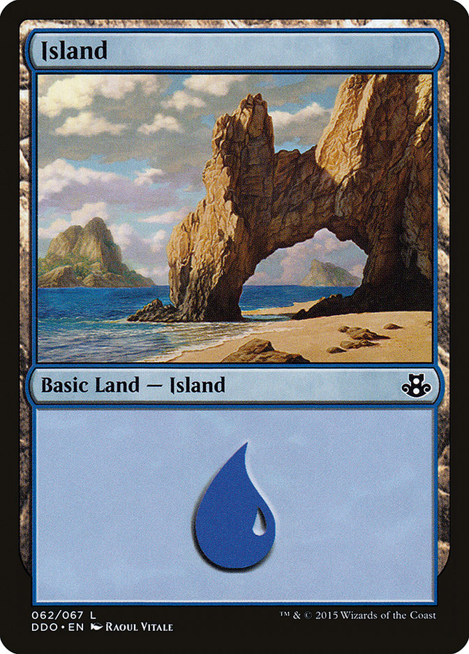 Island (62) [Duel Decks: Elspeth vs. Kiora] | Sanctuary Gaming